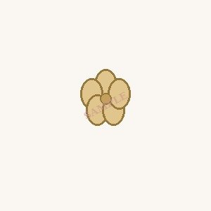 Gold-plated nose pins